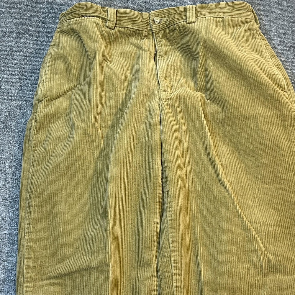 Polo Ralph Lauren Philip Pants Men 34x32 Beige Corduroy Classic Fit Dress(34x30) - Picture 2 of 13